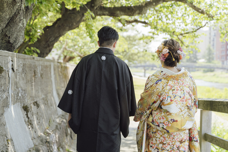 羽織替えをして