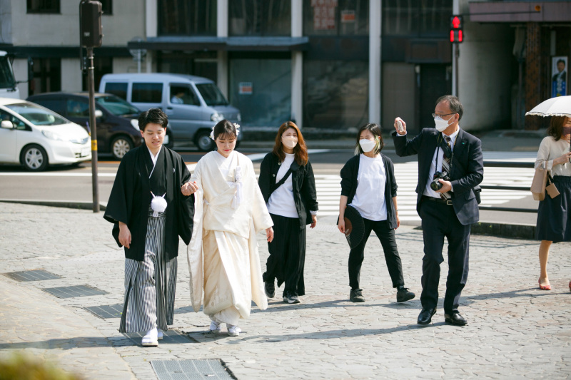 歩いて兼六園まで!