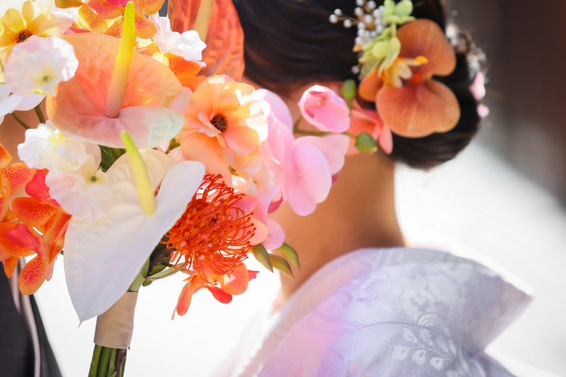 こだわりのブーケ