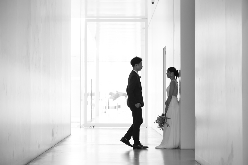 モノクロでアーティスティック