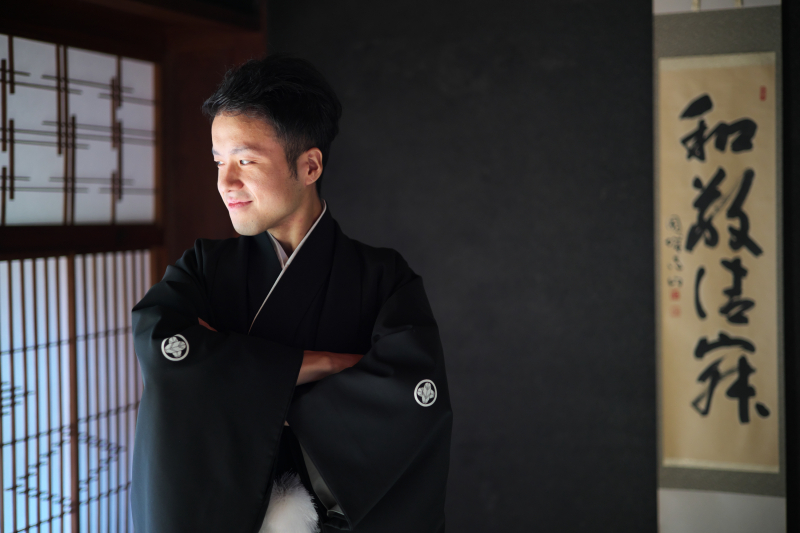 新郎様も主役です