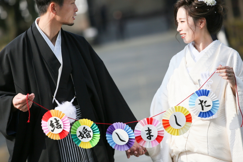 手作りのガーランド♪