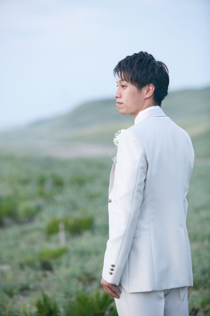 新郎様ソロショット