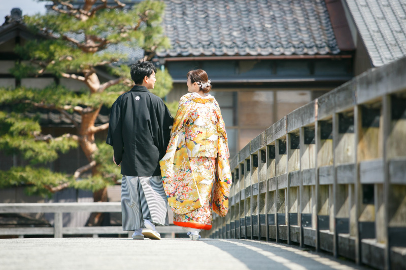 羽織替えをして…