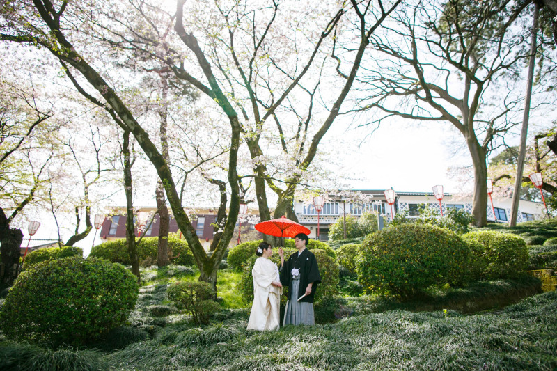 Photo Jellish 金沢店（フォトジェリッシュ 金沢店）_庭園で撮影できる