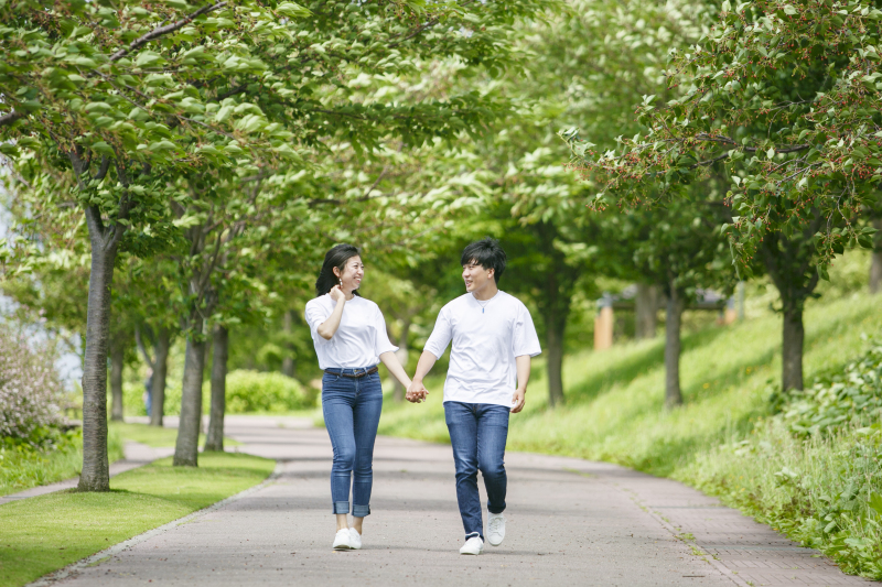 お揃いの私服で撮影♪