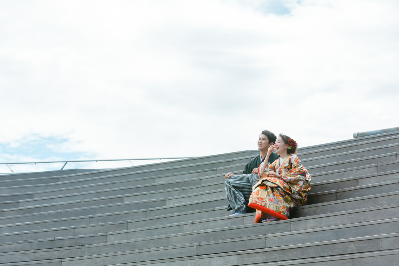 お二人の何気ない表情が撮れた時はとっても嬉しいです。和やかな雰囲気を作り出すのもフォトグラファーの仕事の一つだと思っています。