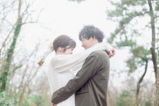 はにかむお二人