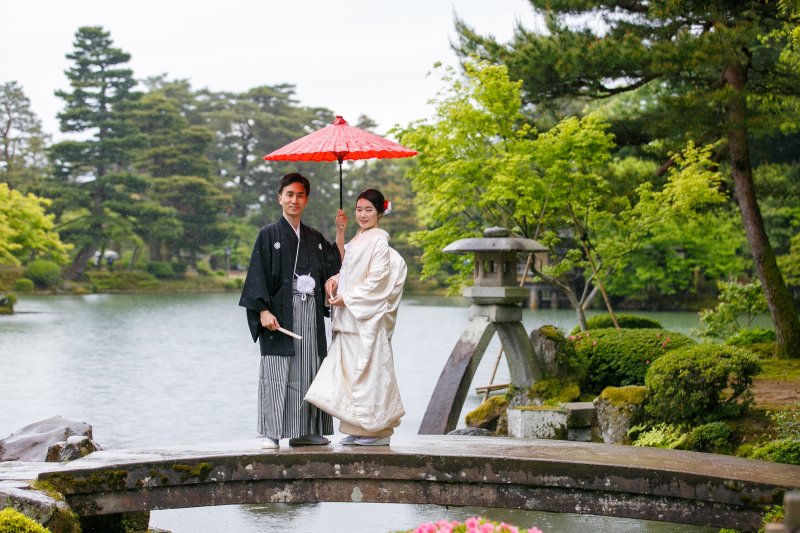 【衣装追加料金無し♪】兼六園+スタジオ和装撮影プラン