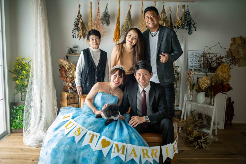 【家族参加大歓迎♪】ファミリーフォトウェディングプラン