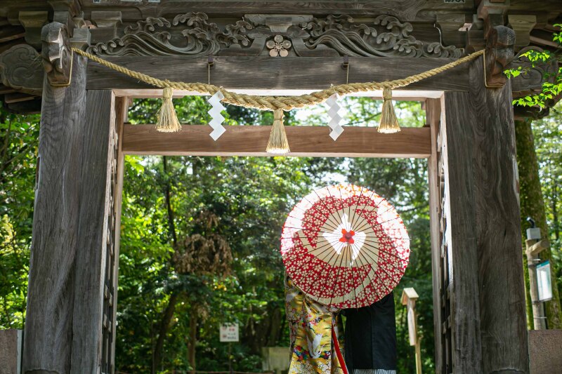 【ご希望のロケ地2箇所で撮影!】和装ロケーション2箇所プラン