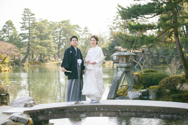 【王道プラン!】兼六園+ひがし茶屋街 和装2ヶ所ロケプラン