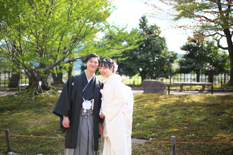 【衣装追加料金無し♪】兼六園+スタジオ和装撮影プラン