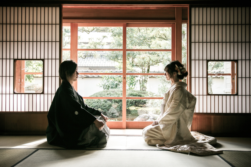 【ロケ→スタジオ撮影に変更でお値引きあり♪】和装ロケ+洋装ロケ欲張りプラン