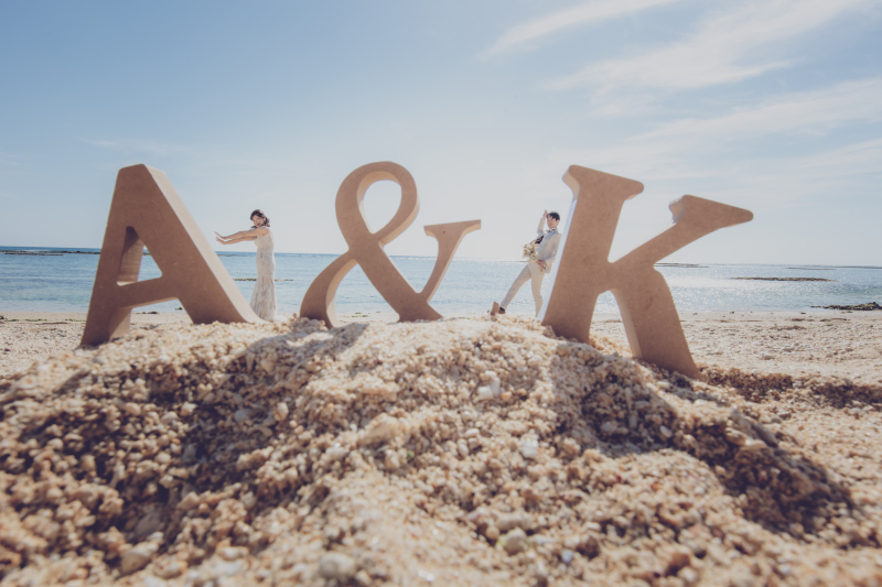 イニシャルブロックは、遠近法にしてみたよ♪