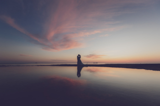 運が良ければこんな景色も・・・・