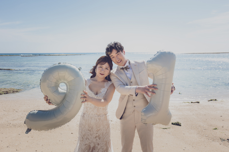 お持ち込みの記念日風船♡