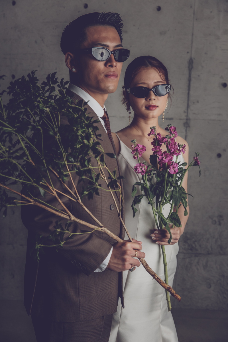 背景紙は2色まで選べます