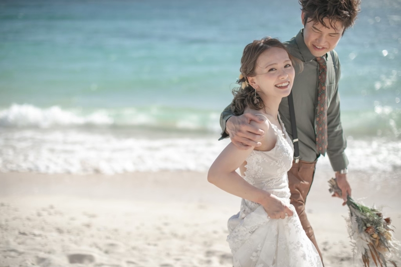 キラキラビーチとサンセット撮影★★