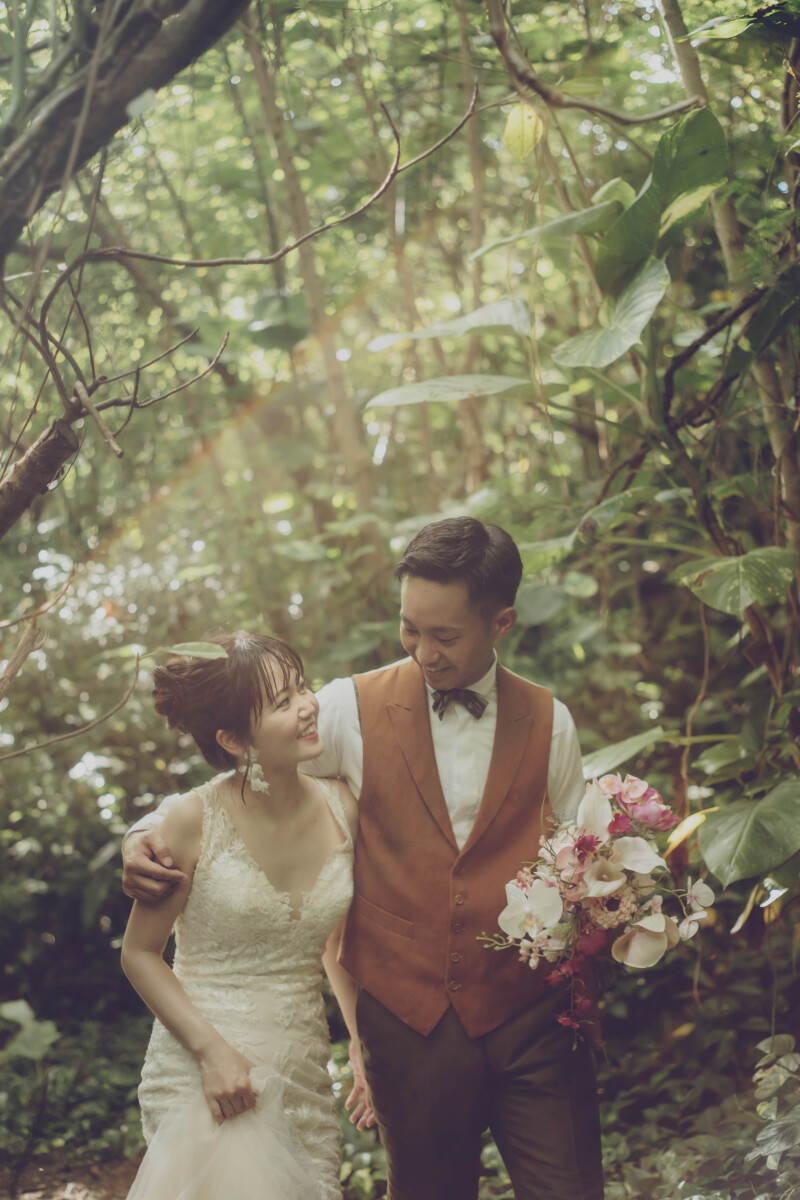 グリーンの中でお散歩