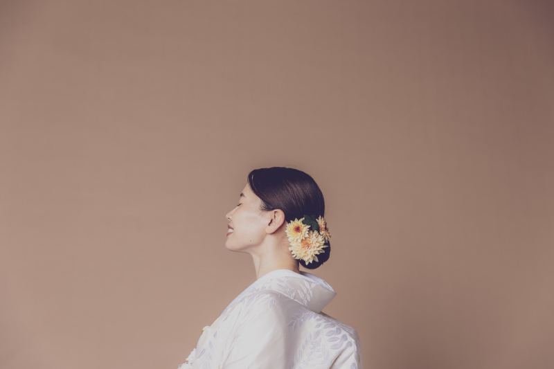 ヘッドアクセサリーにもこだわりを