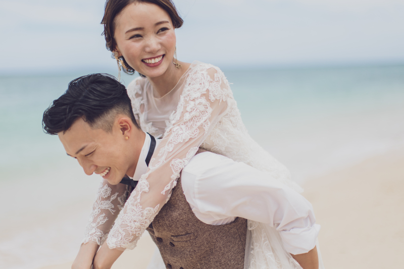 おんぶショット♪