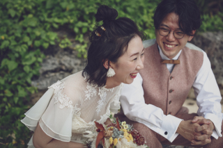 ヴィンテージドレス＆タキシードで