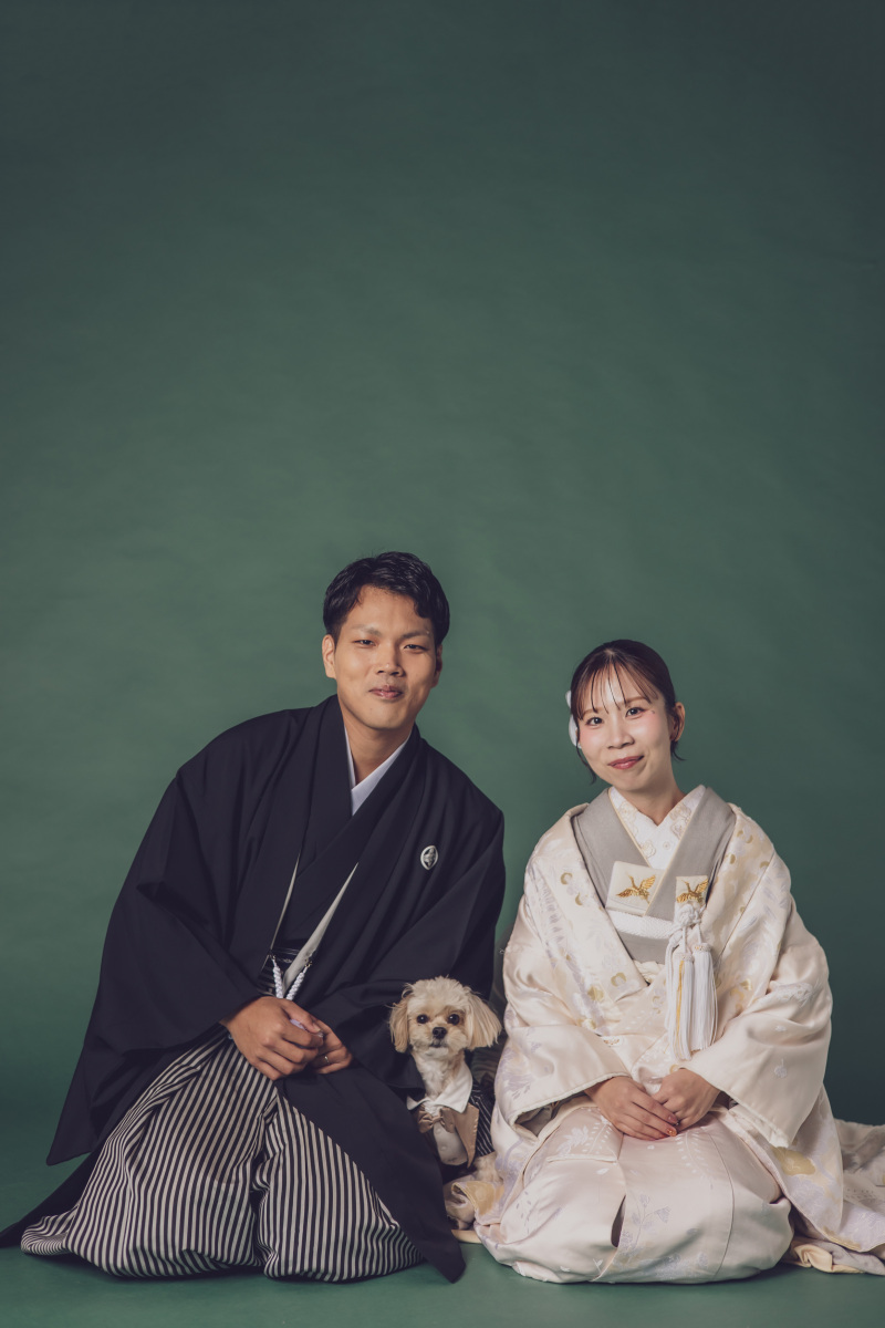 愛犬と一緒に♡