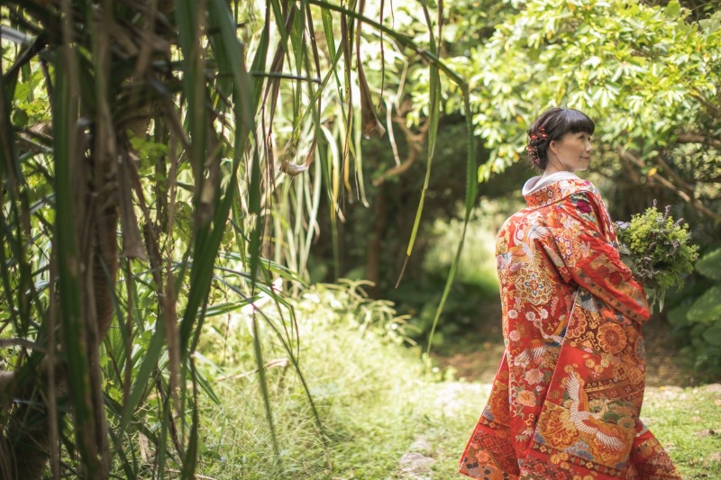 花嫁様のお一人ショットも♪