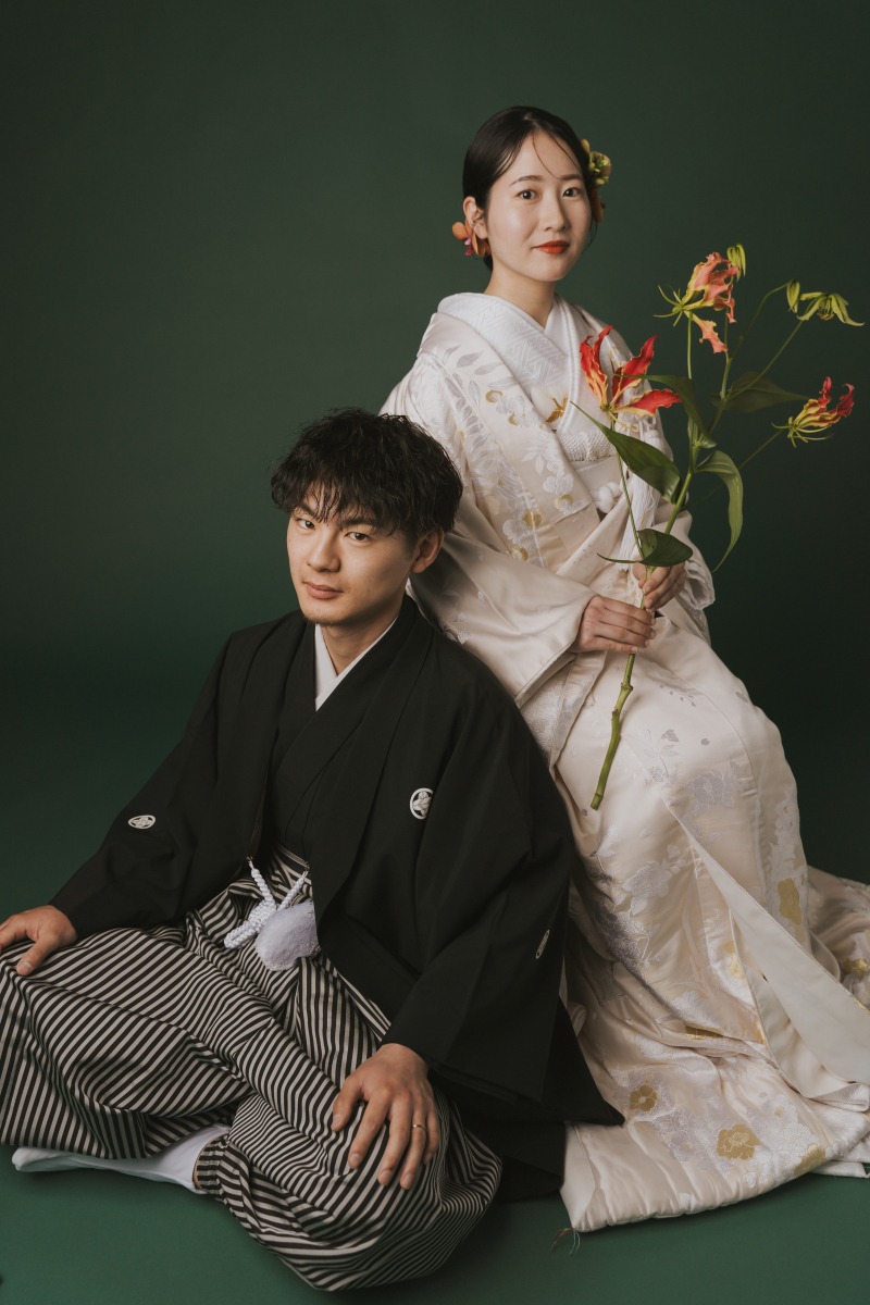 洋装だけじゃない和装撮影も