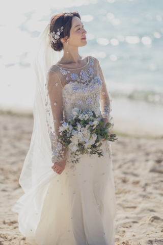 A4WEDDING_ビーチ（午後撮影）