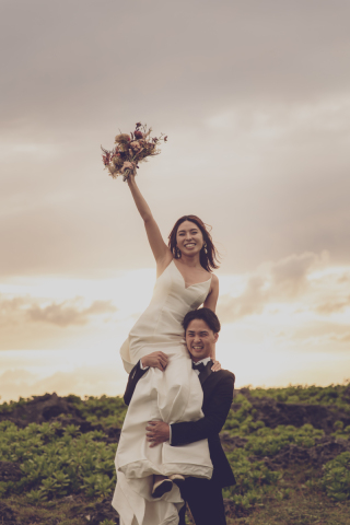 A4WEDDING_残波岬(岩場、ビーチ)