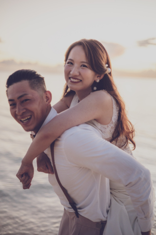 A4WEDDING_ビーチ（サンセット）