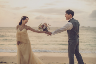 A4WEDDING_残波岬（岩場、ビーチ）