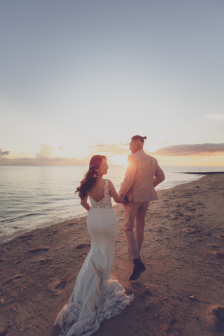 A4WEDDING_ビーチ（サンセット）