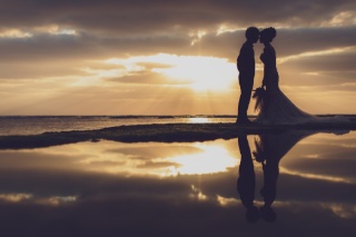A4WEDDING_ビーチ（サンセット）
