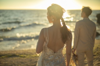 A4WEDDING_ビーチ（サンセット）