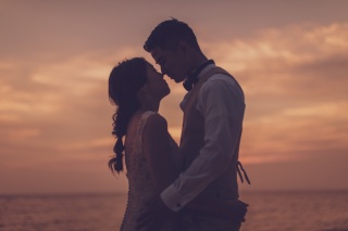 A4WEDDING_ビーチ（サンセット）