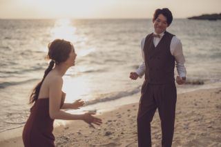 A4WEDDING_ビーチ（サンセット）