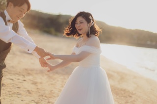 A4WEDDING_ビーチ（サンセット）