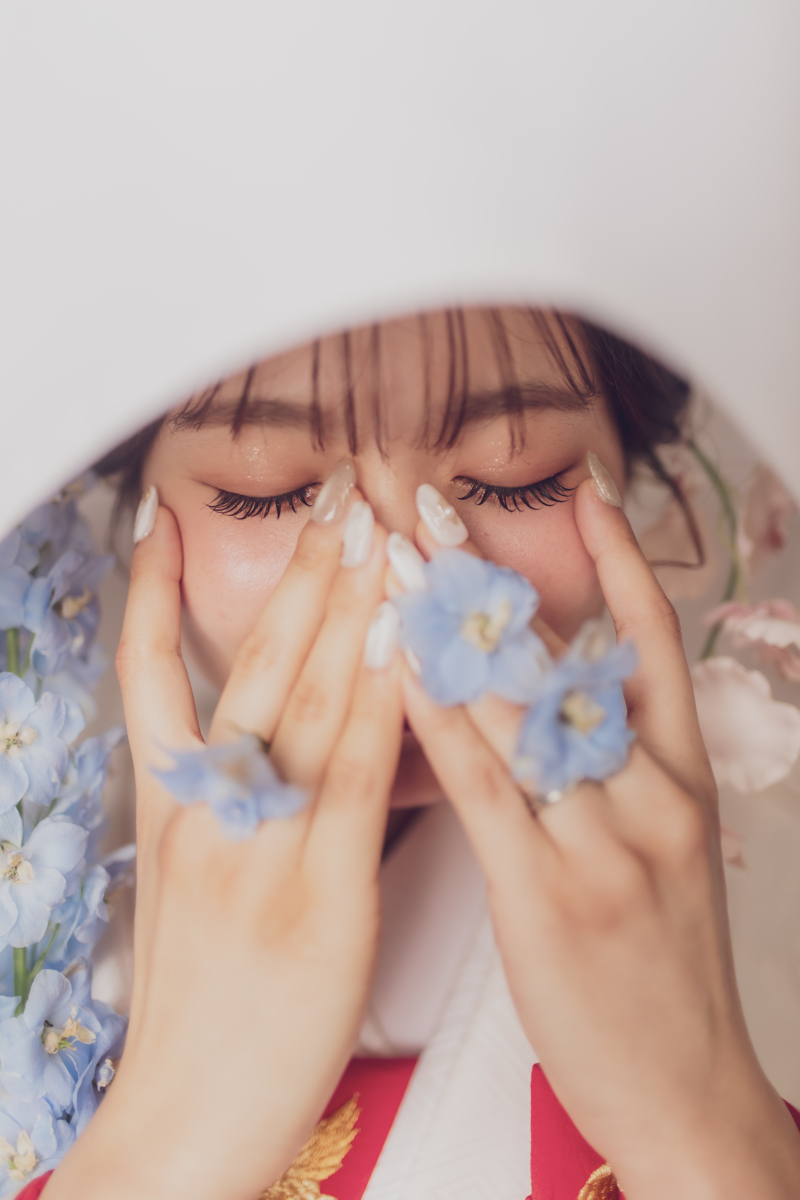 【スタジオプランB】和装スタジオプラン|A4WEDDINGならではの一味違うお洒落な和装撮影|小物も込みこみ