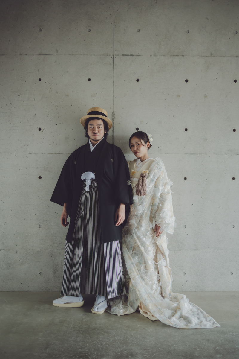 【スタジオプランB】和装スタジオプラン|A4WEDDINGならではの一味違うお洒落な和装撮影|小物も込みこみ