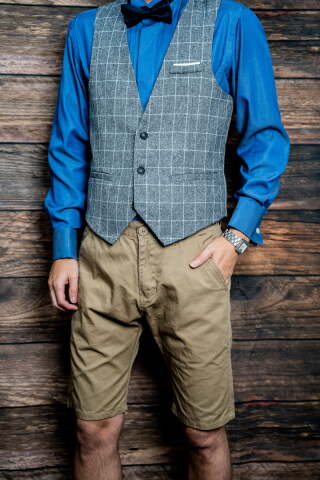 ハーフパンツ(ベージュ)