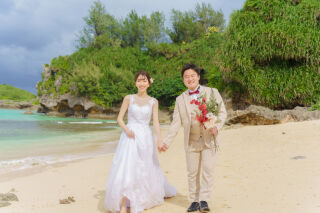 ナチュラルな雰囲気なお二人♡