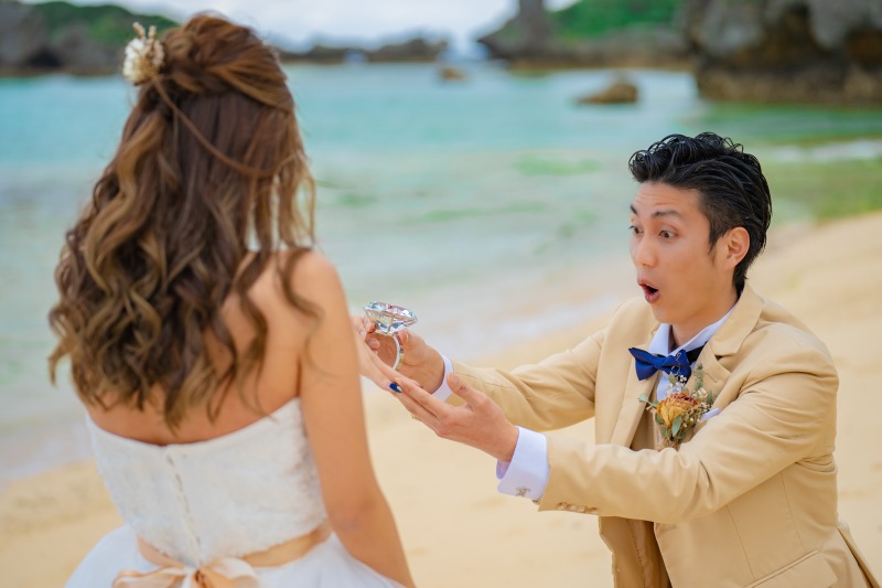 プロポーズ(新郎)