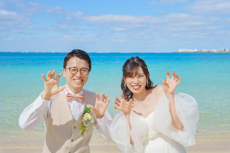 シーサーポーズ