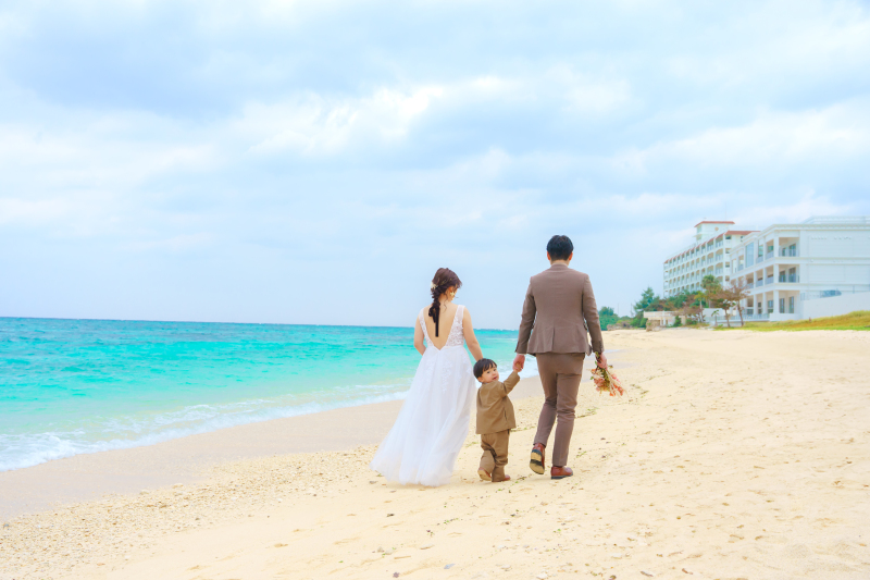 お子さんの振り向きショット