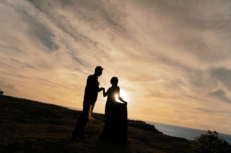 シルエット撮影