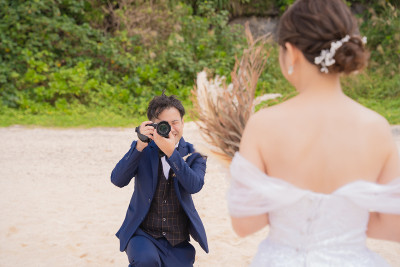 新郎さんのカメラワーク！！笑