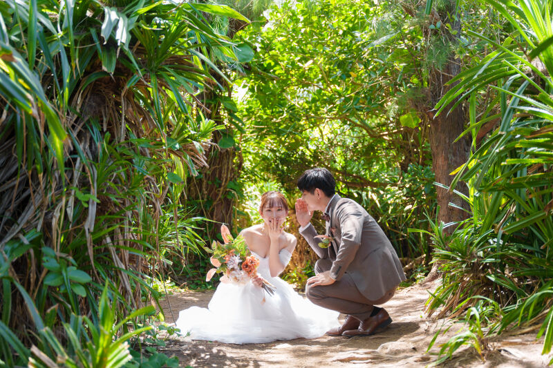 木漏れ日の下で♡